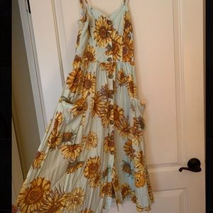 Urban Outfitters sunflower sundress